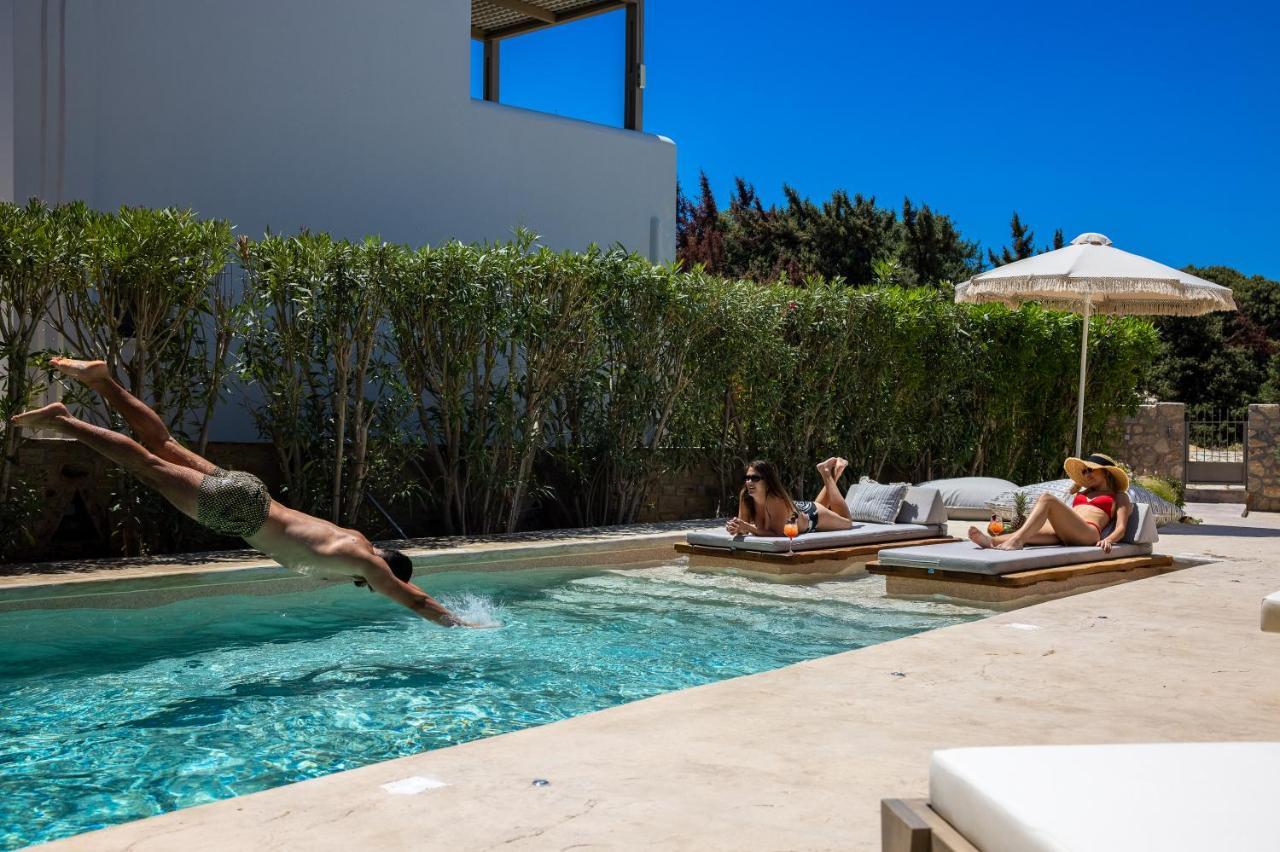 Villa Alyko Aliko Beach Bagian luar foto