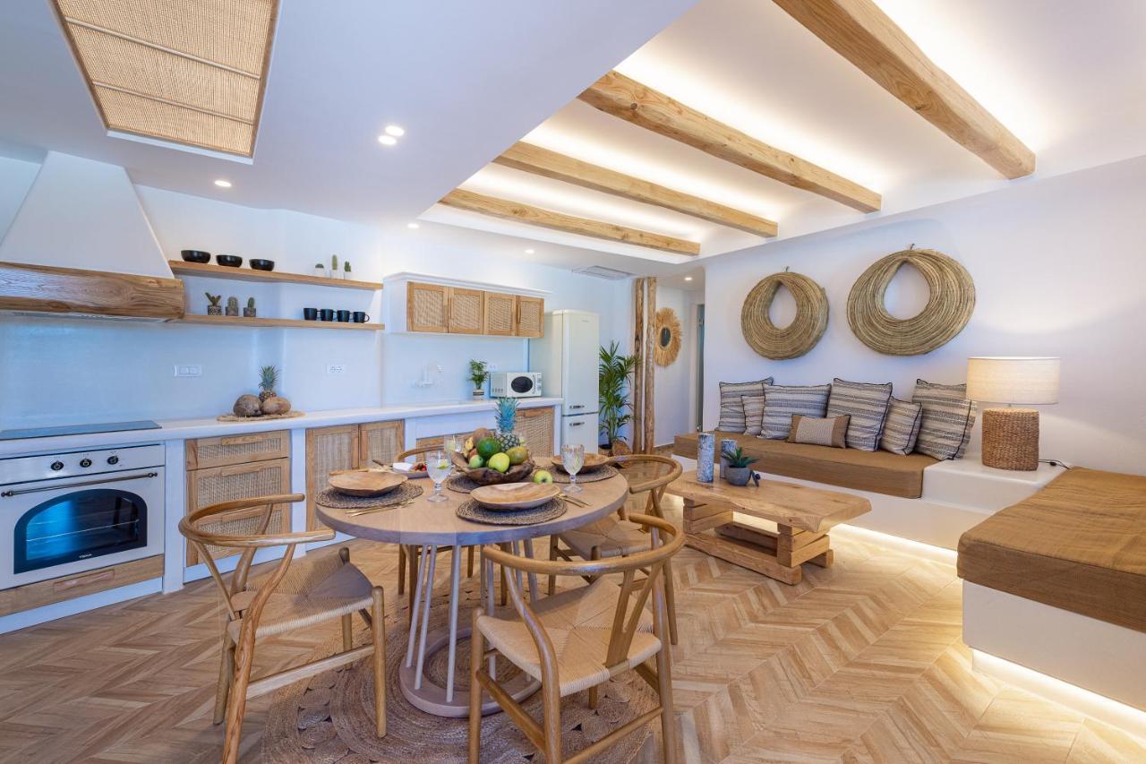 Villa Alyko Aliko Beach Bagian luar foto