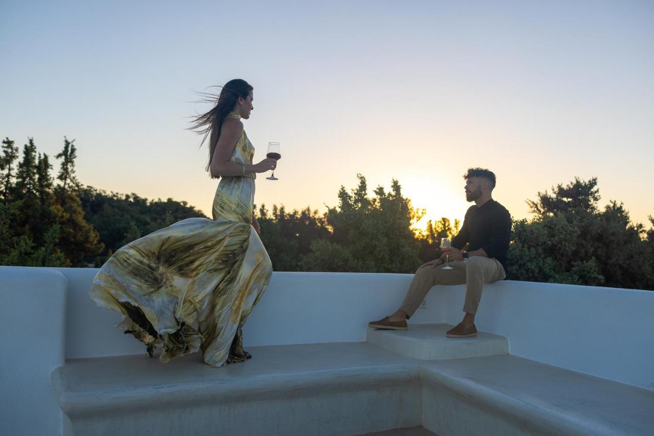 Villa Alyko Aliko Beach Bagian luar foto