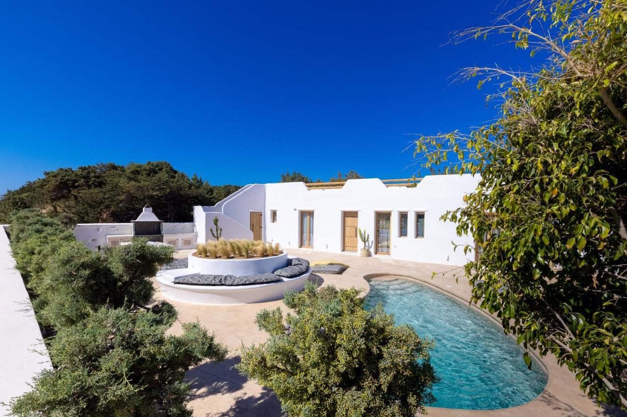 Villa Alyko Aliko Beach Bagian luar foto