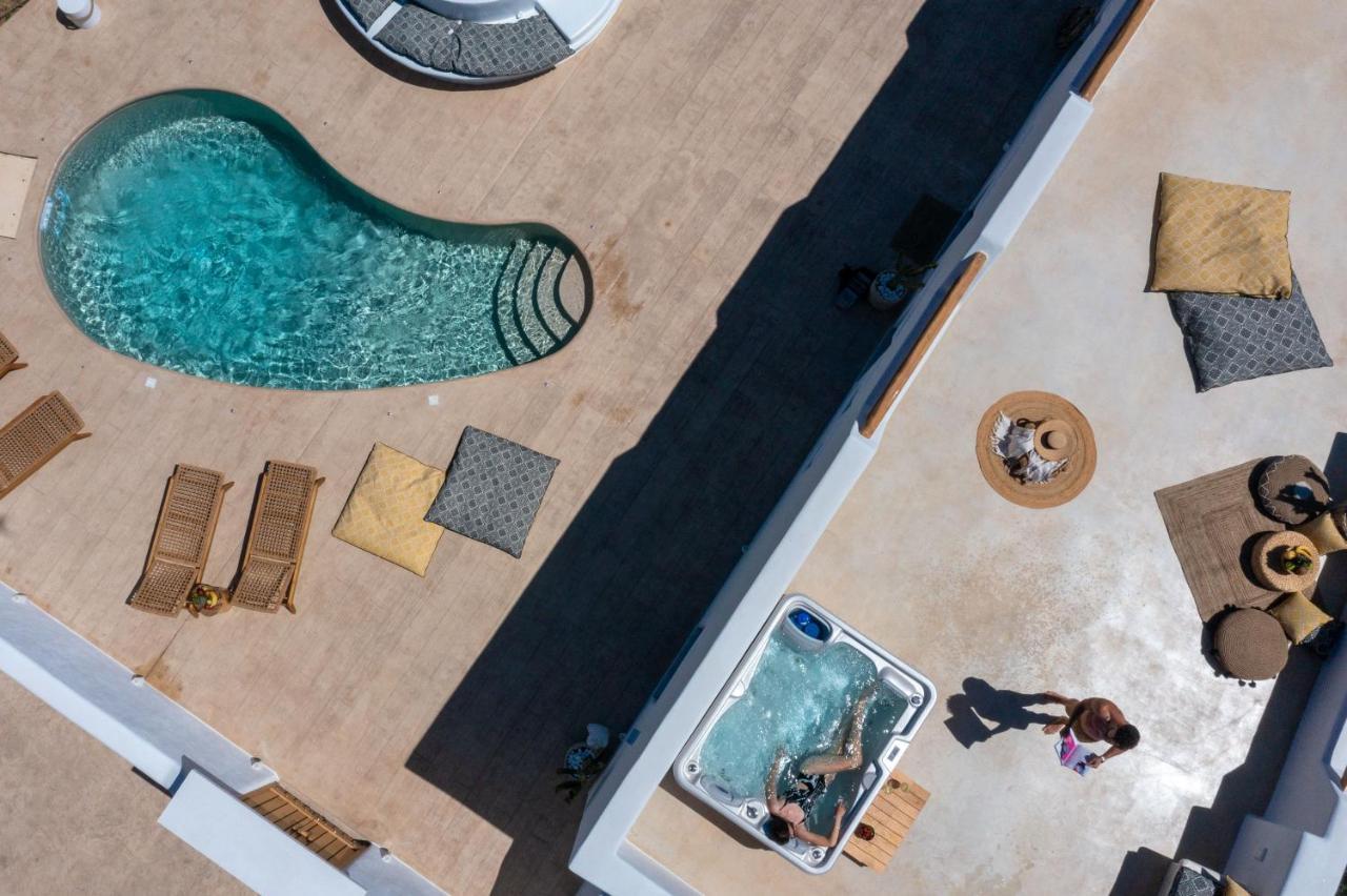 Villa Alyko Aliko Beach Bagian luar foto