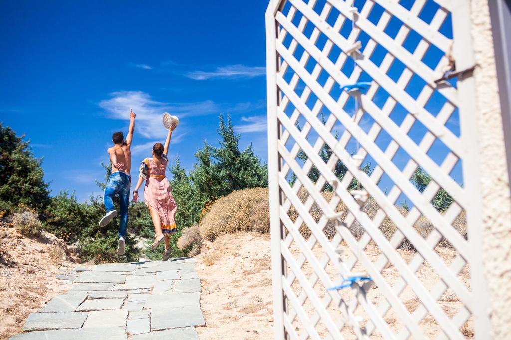 Villa Alyko Aliko Beach Bagian luar foto
