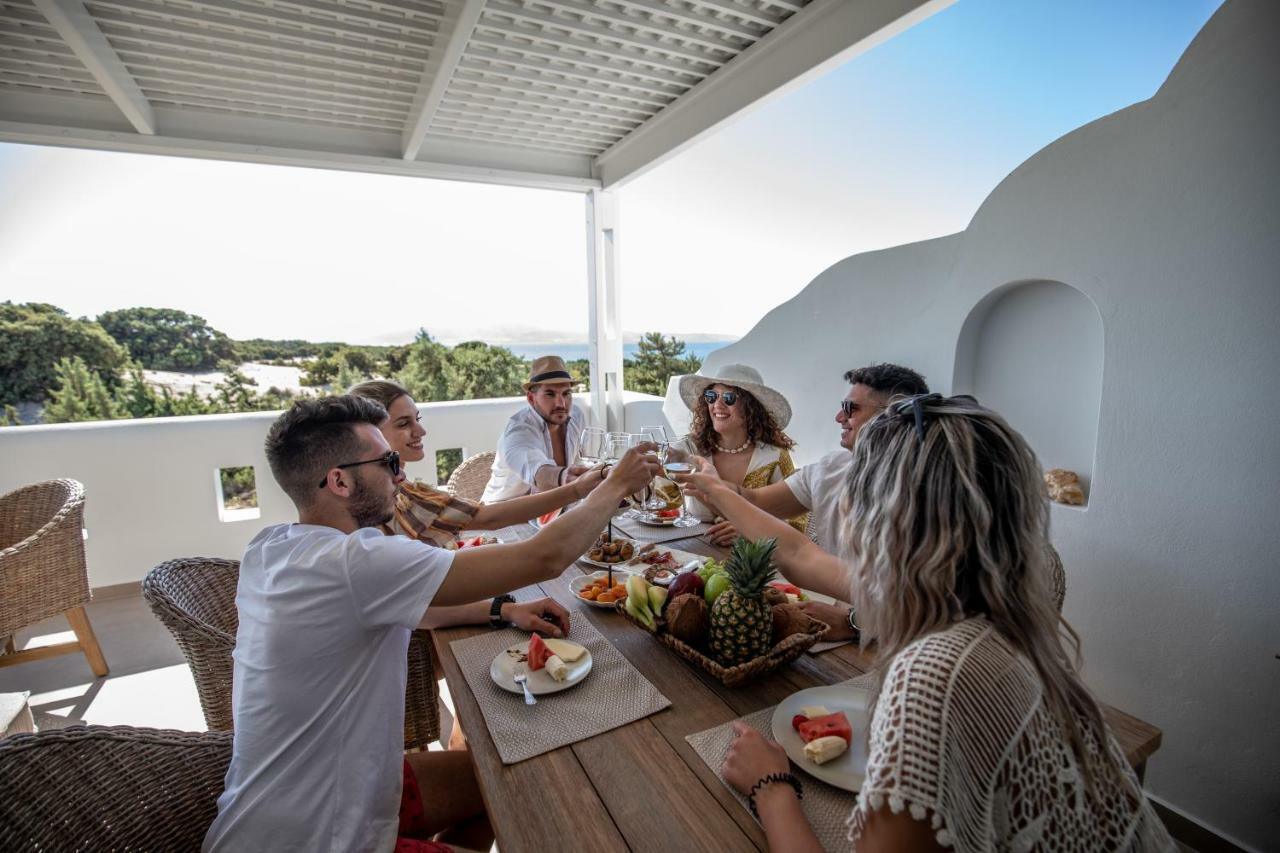 Villa Alyko Aliko Beach Bagian luar foto